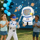 WERNNSAI Astronaut Piata - Space Party Decorations Space Piata Bundle with Blindfold and Bat Boy Birthday Decorations for Kids F