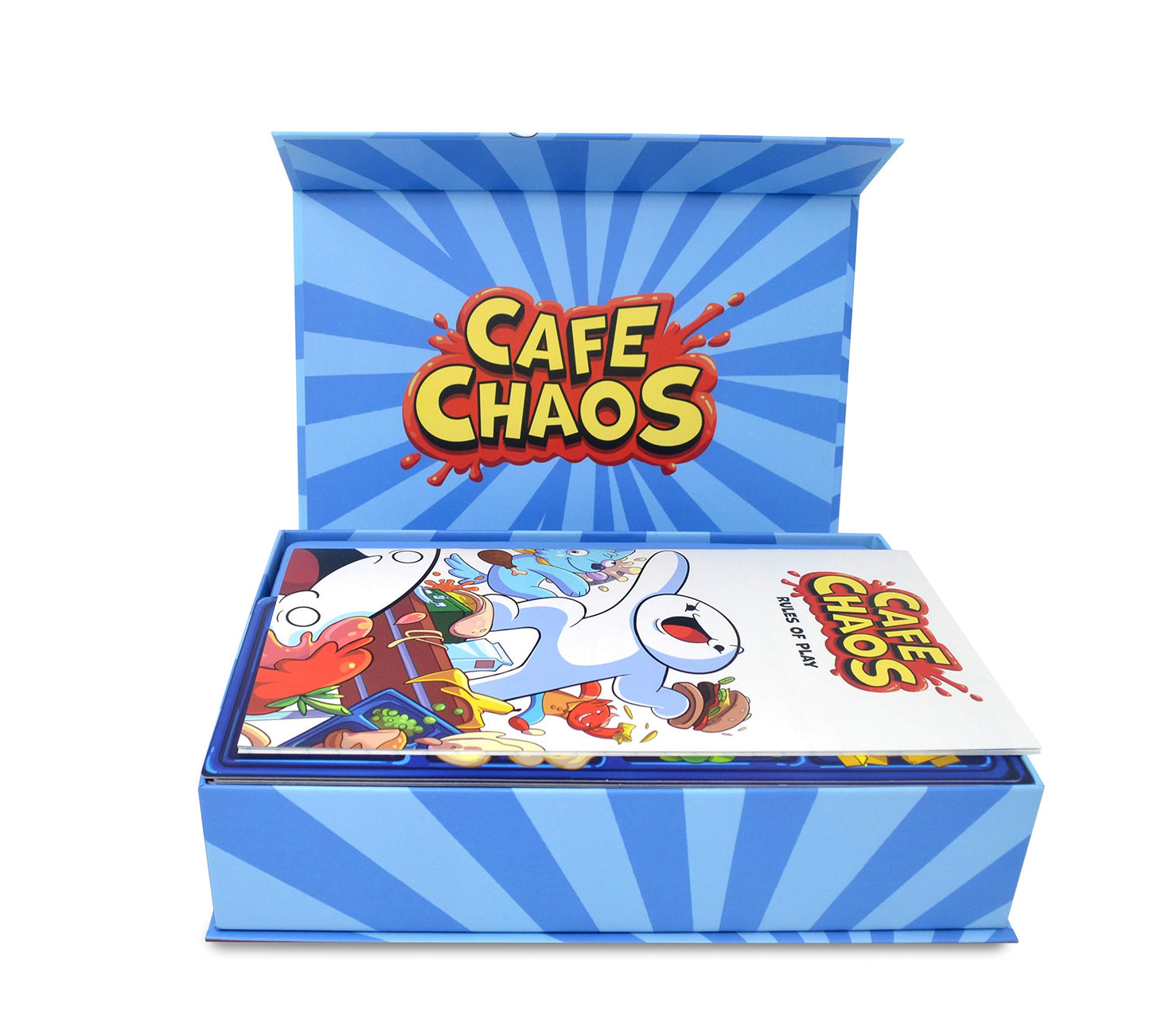 The Odd 1s Out Cafe Chaos Card Game - Multicolor, 11x7x2 inches, Cardstock, Model CAFECHAOS1