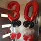 40 Inch Red Number 30 Balloons Giant 30 Balloons Red Dirty 30 Birthday Balloons 30 Birthday Anniversary Party Decorations Suppli