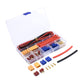 FPVDrone Deans T-Plug EC3 XT60 Male Female Connector Adapters with 14AWG Silicone Wire and Heat Shrink Tubes for RC ESC Lipo Bat