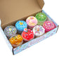 Okaybee Slime Variety Pack - 8 Textured Slimes including Butter, Cloud, Clear, Honeycomb & Beaded Slime - Perfect Party Favors for Kids