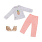 Glitter Girls - Dressed To Dazzle Darling Top & Pant Regular Outfit - 14-Inch Doll Clothes & Accessories For Girls Age 3 & Up – Children’S Toys