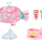 Baby Born Surprise Mini Babies Series 5 2.25'' - Unwrap Surprise Twins Or Triplets Collectible Baby Dolls With Soft Swaddle, Blanket, Rocking Horse, Age 3+ (918803)