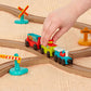 Battat - Train Set For Kids, Toddlers - 29Pc Train Track Set With Trains And Accessories - Developmental Toy- All Aboard Train S