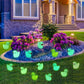 220Pcs Luminous Mini Tiny Resin Ducks Plastic Small Duck Bulk, Glow In The Dark Tiny Ducks For Garden Micro Landscape Ornament D