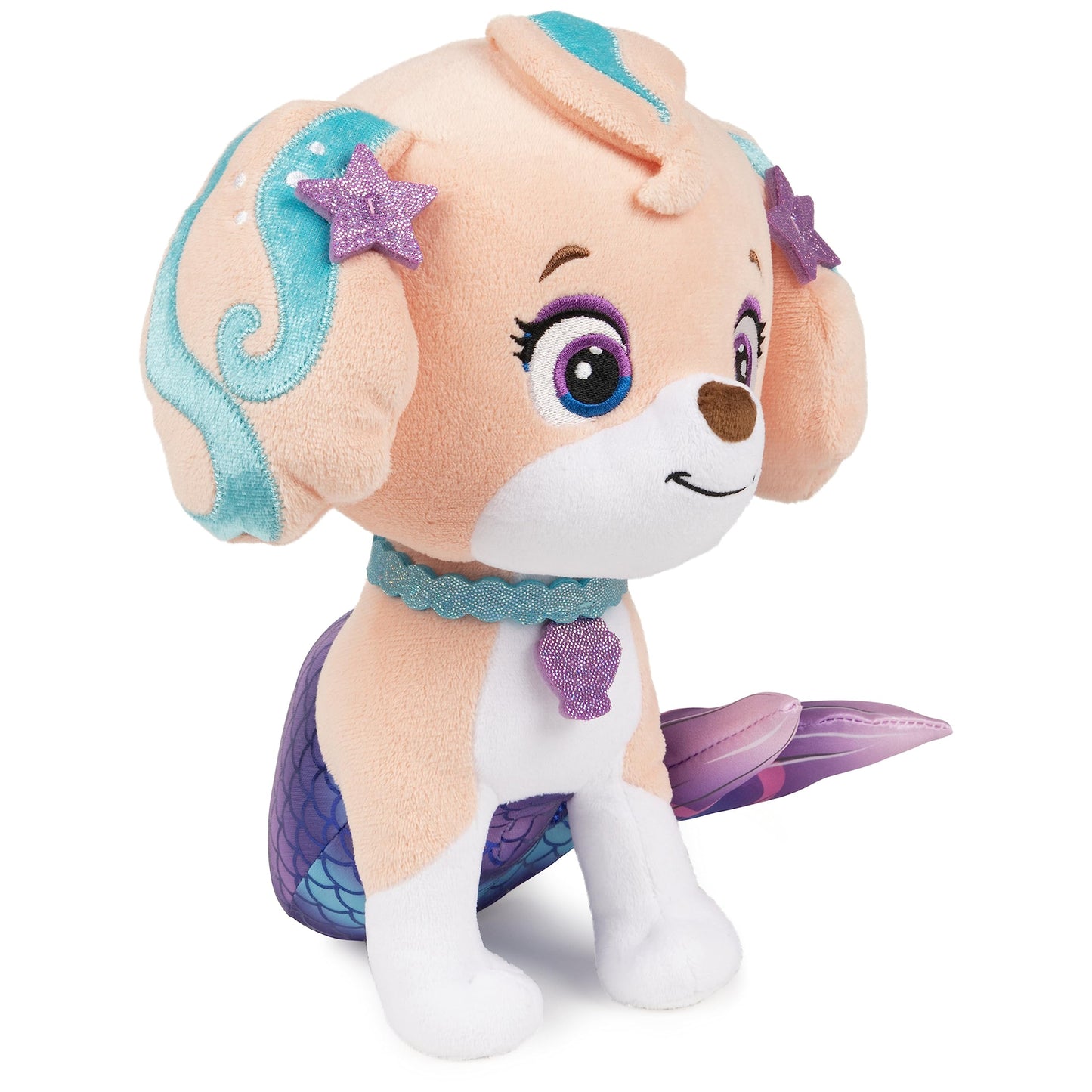 Gund Paw Patrol Coral Mer-Pup Plush, Official Toy From The Hit Pre-School Show, Stuffed Animal For Ages 1 And Up, 9