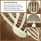 M3Gan Wigs For Kids Girls Long Curly Brown Kids' Creepy Cosplay Wig Child Long Wave Middle Part M3Gan Wig With Hair Net For Toll