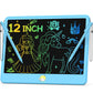 Hockvill Lcd Writing Tablet For Kids 12 Inch, Toys For Boys Girls Drawing Pad For 3 4 5 6 7 Year Old Kids Toys, Easter Basket Stuffer For Kids, Toddler Erasable Doodle Board Travel Essentials - Blue