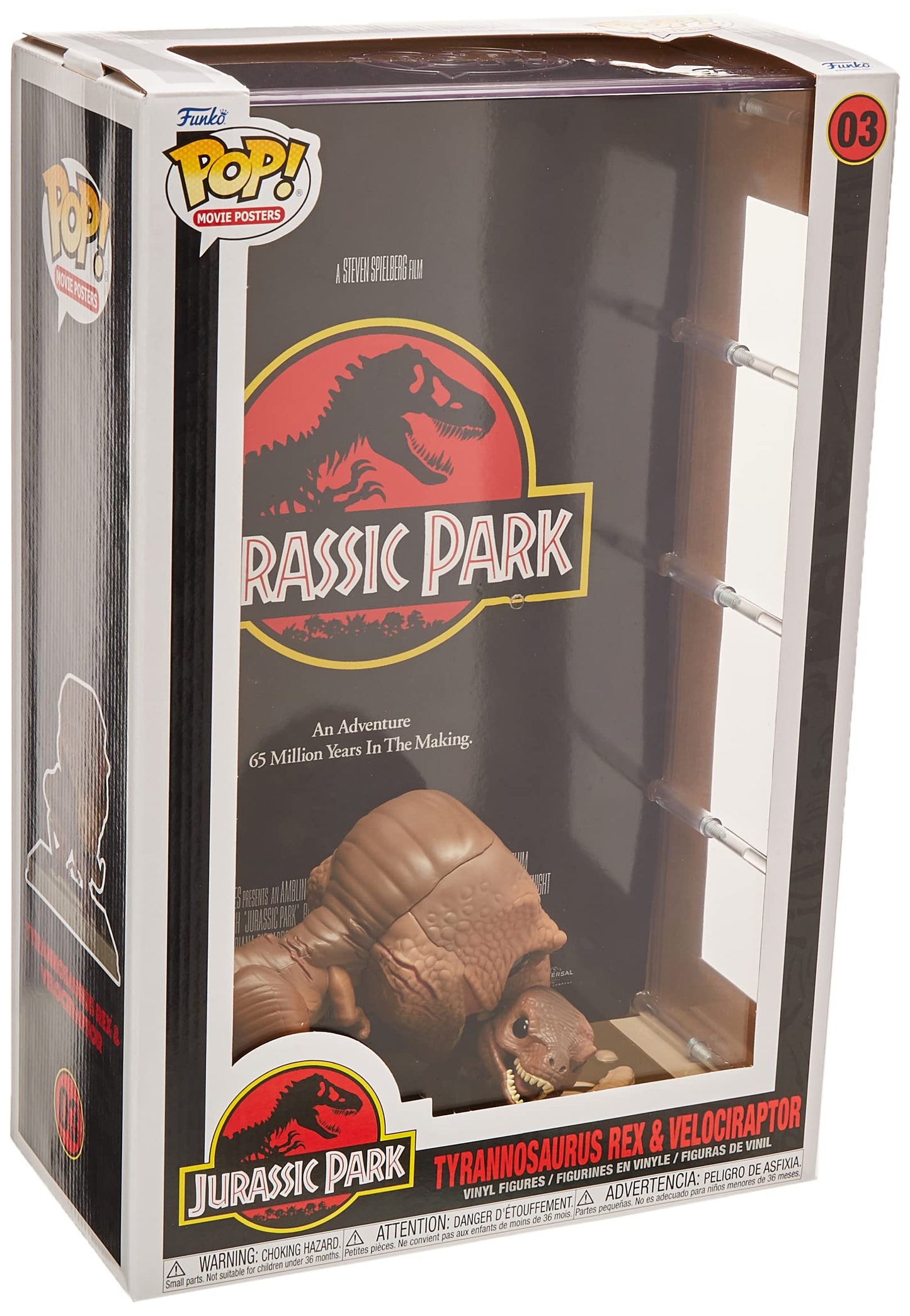 Funko Pop! Movie Poster - Jurassic Park - Vinyl - Multicolor - Model 61503