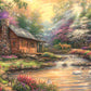 Buffalo Games Jigsaw Puzzles for mature-themeds 1000 Pieces - Chuck Pinson - Brookside Retreat - Hard mature-themed Puzzle with Reference Poster  Fun  Unique & Challenging for All Abilities  Large 26.75 x 19.75