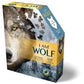 Madd Capp Puzzles - I Am Wolf - 550 Pieces - Animal Shaped Jigsaw Puzzle