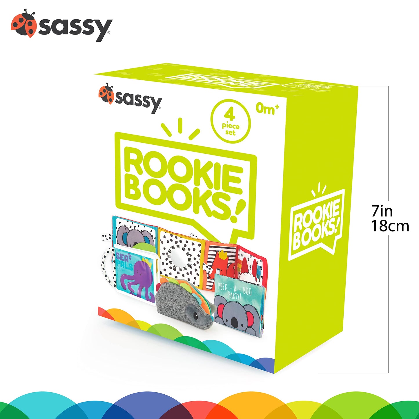 Sassy Rookie Books Baby Box - 2+ Months