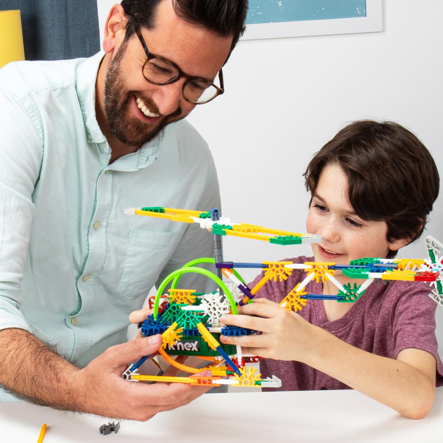 K'NEX Power & Play Motorized Set, 529 Pieces, STEM Building Toy, Multicolor, Ages 7+