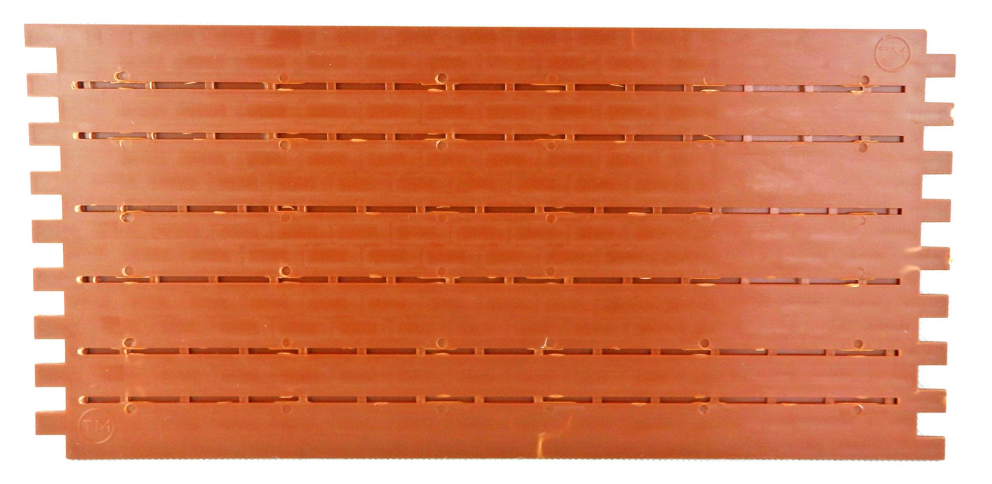 Dollhouse Miniature Brickmaster Common Joint Brick Sheet By Houseworks