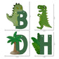 Tmppdeco Dinosaur Birthday Banner And Balloons Kit - Dinosaur Happy Birthday Sign, Dinosaur Theme Party Banners