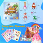 Sinceroduct Stickers For Kids - 40 Sheets Different Magic Fairy Tale Stickers, Sticker Book With 1000+ Cartoon Patterns, 20 Them