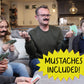 Mustachio- Mustaches Now Included, A Strategy Game Of Trickery And Scheming Nuts, Funny Board Games For Teens And Family Night,