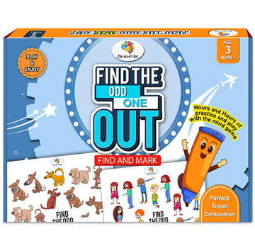 CEREBRICKS Find The Odd One Out | Educational Game for Ages 3,4,5,6,7 | Brain Early Learning | Toddles & Preschoolers | Best Gif