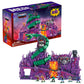 Mega Masters of The Universe Building Toys Set - Snake Mountain, 3802 Pieces, 24" Wide, 6 Micro Action Figures, Multicolor, Model HHD16