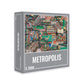 Cloudberries Metropolis, Mega Detailed 2000 Piece Jigsaw Puzzles for Adults with Cool 3D City Map and Architecture Theme
