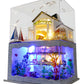 RHZN Miniature House Kit  Dollhouse Kit  Miniature Kit  DIY Mini House Building Kit for mature-themed Teen  Holidays in Hawaii