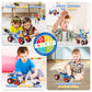 Erector Set For Boys 6-12, Building Toys For Kids Ages 4-8, 5 In 1 Stem Toys Ages 4-7 With Electric Power Motor, Construction To