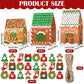Woanger 24 Empty Advent Calendar Boxes To Fill, Christmas Advent Calendar 24 Days Advent Countdown Gift Boxes Christmas Gingerbr