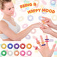 Nuogo 500 Pcs Acupressure Rings Spiky Sensory Finger Rings For Fingers Stress Relief Fidget Sensory Toys For Teens Adults Stress