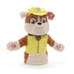 GUND Paw Patrol Rubble Hand Puppet Plush Stuffed Animal Dog, 11" Yellow, Model 6054343