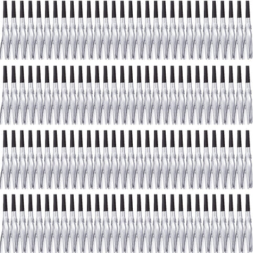 Lcpqmzgh 120 Pcs Gold Noise Makers, Metallic Fringed Noise Makers For New Year Party Favor Supplies (Silver)