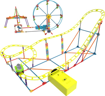 K'Nex Amusement Park In-A-Box - 378 Parts - Motorized Amusement Rides - Ages 7 & Up