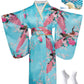 CRFASIBE Japanese Traditional Dress Kimono Robe for Kids Girls Yukata Kimono Anime Cosplay Robe