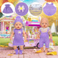 Baby Doll Clothes,14-18 Inch Doll Accessories Dress With Hats Socks Outfits Fits For 43Cm New Born/15 Inch Bitty/16 Inch Baby Dolls(7 Set )