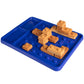 Cucinapro Brick Building Construction Eating Plate (2 Pack) - Stack & Build Your Brick-Shaped Waffles On Fun Novelty Plate - Fun Gift For Kids & Adults, Waffle Maker Not Included