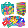 Teytoy Baby Soft Alphabet Cards Toys, 26Pcs Abc Alphabet Baby Flash Cards Early Learning Toy With Storage Bag, Washable Soft Letter Toy For Toddlers Kids Boys Girls Over 0 Years