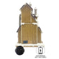 Moments In Time Christmas Village Building, Santa'S Workshop With Christmas Music, Led Lights, And Animation - Power Adapter (In
