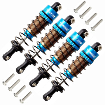 TOOMOD 1/10 70mm RC Oil filled Shock Absorbers kit for Tamiya CC01 WR-02 Axial SCX10 D90 HPI HSP 1/10 Crawler Car Buggy Car Upgr