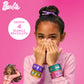 Horizon Group USA Barbie Sparkle Bracelet Making Kit - 4 Reversible Bracelets, 100+ Stickers, DIY Friendship Jewelry, Multi Color