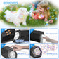 Panacare Automatic Bubble Machine Portable Bubble Blower With Led Lights /240Ml Bubble Solution/10000+ Bubbles Per Minute/12Holes Bubble For Outdoor/Indoor Wedding Party Birthday Gifts (Black)