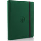 Trading Card Binder 9 Pocket  Fabmaker PU Cover Card Collection Binder for 360 Cards  enhanced Card Book  Sturdy Card Holder Folders  Card Album for YuGiOh  MTG  TCG  Game & Sports Cards  Dark Green
