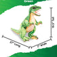 Real Planet 16' T Rex Stuffed Animal - Realistic Dinosaur Plush Toys, Dino Plushie, Cute Dinosaur Plush, Plush Dinosaur Stuffed Animal, (Green T-Rex, 16') (27' Long)