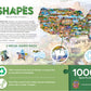 MasterPieces 1000 Piece Jigsaw Puzzle - National Parks of America - 34.65"x22.09" - Cardboard - Model 72356