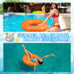 JellyArch 6 Pcs Inflatable Pool Floats 28 Inches Swim Tube Bulk for Adults Swimming Ring Pool Floaties for Beach Party Decoratio