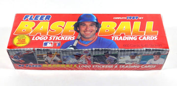 Fleer 1989 Baseball Cards Complete Factory Set Of 660 Cards + 45 Stickers - I.