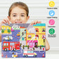 Lelemon 100 Pieces Jigsaw Puzzles In A Metal Box For Kids Age For 4-8 Boys Girls Toy Puzzles Fire Truck Ambulance Police Car Fireman Children Learning Educational Puzzles Toys