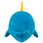 Bleacher Creatures Kuricha 6' Narwhal Sitting Plush - Soft Chibi Inspired Toy