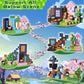 Graceduck Magnetic Blocks - 200 Pcs Build Dark Adventure Forest Castle - Magnetic Toys For Montessori Toddler Christmas Birthday