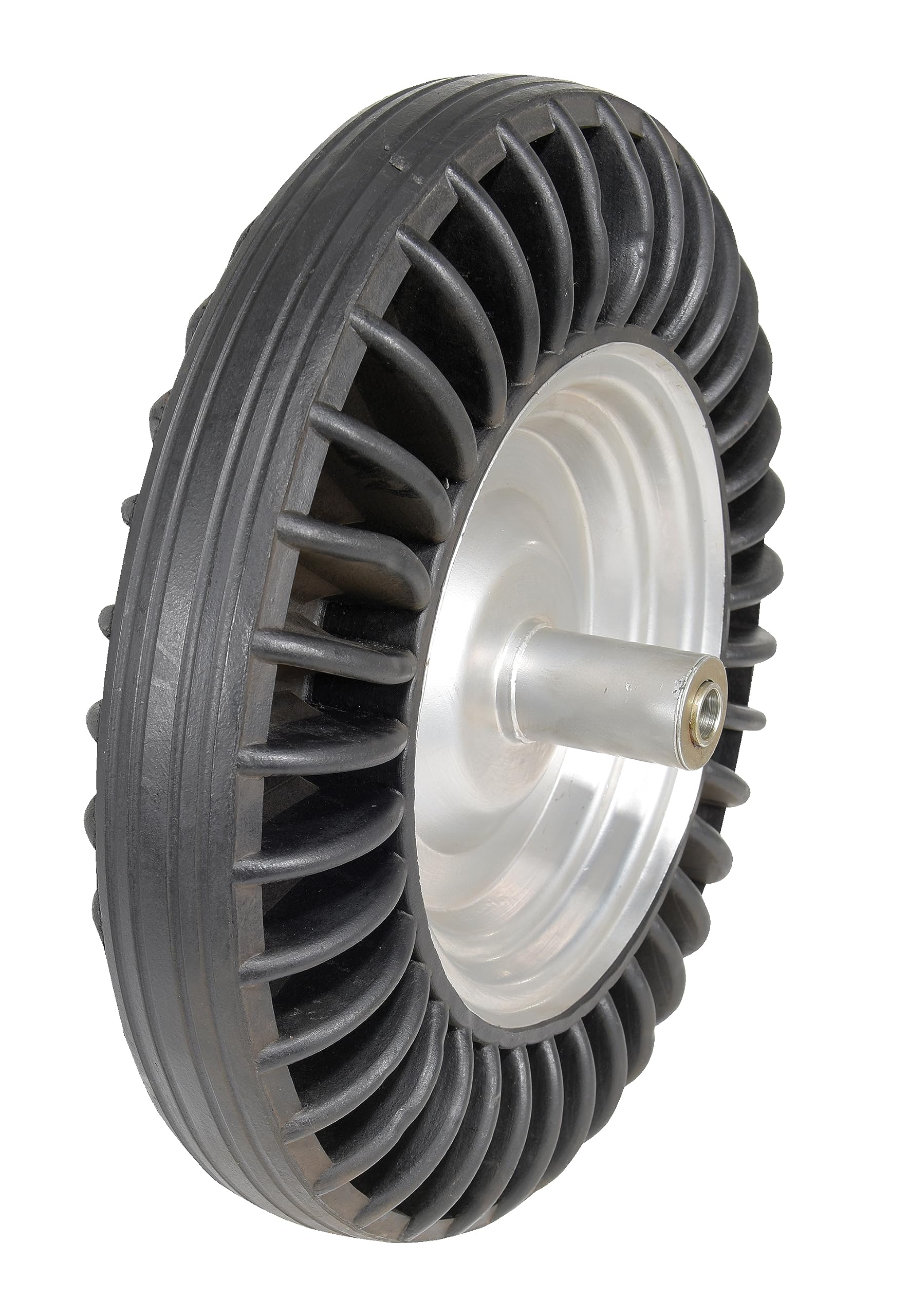 Vestil SAW-16 Symmetric Shock Absorbing Wheel, 16 Diameter, 330 lbs Capacity