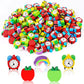 Junebrushs Erasers For Kids, 150Pcs Apples Erasers For Welcome Back To School Gifts Cute Pencil Erasers Mini Erasers For Kids Bulk Classroom Prizes Homework Rewards Party Supplies