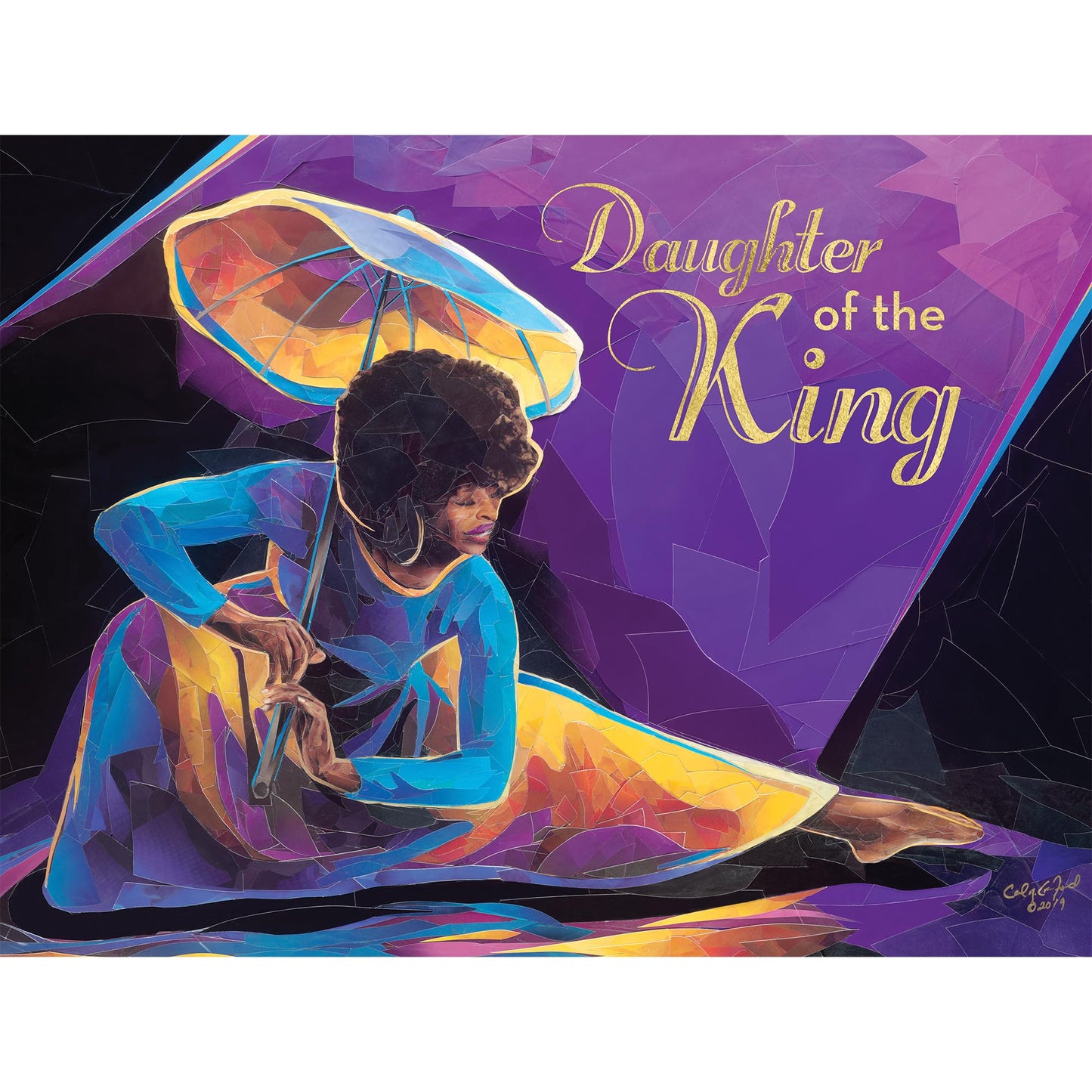 African American Expressions - Praise Dancer With Umbrella Puzzle – 500-Piece African American Jigsaw Puzzle For Adults | Inspirational Black Women Puzzle